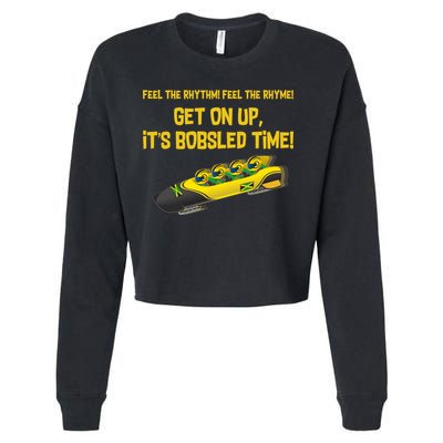 Jamaican Bobsled Team Cropped Pullover Crew