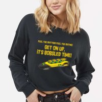 Jamaican Bobsled Team Cropped Pullover Crew