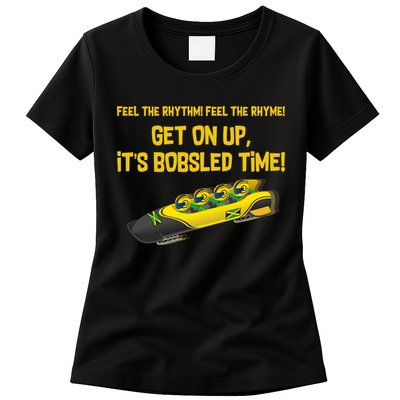 Jamaican Bobsled Team Womens T-Shirt