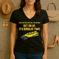 Jamaican Bobsled Team Women's V-Neck T-Shirt