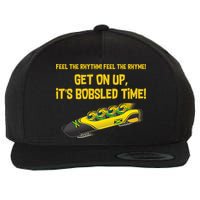 Jamaican Bobsled Team Wool Snapback Cap