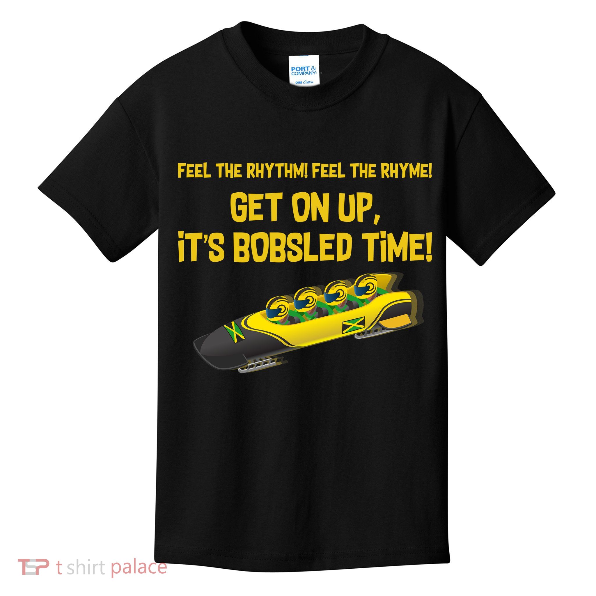 Jamaican Bobsled Team Kids T-Shirt