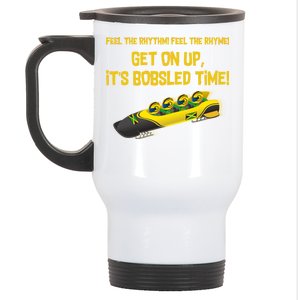 Jamaican Bobsled Team Stainless Steel Travel Mug