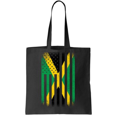 Jamaican Vintage Jamaica Flag Tote Bag