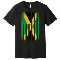 Jamaican Vintage Jamaica Flag Premium T-Shirt