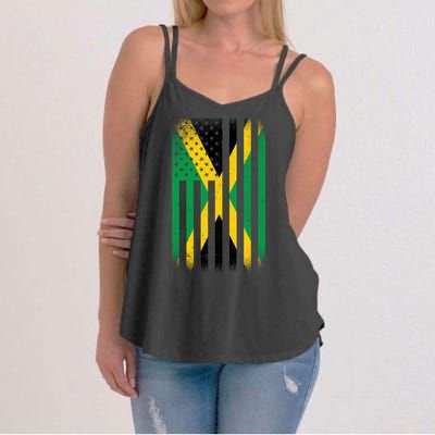 Jamaican Vintage Jamaica Flag Women's Strappy Tank