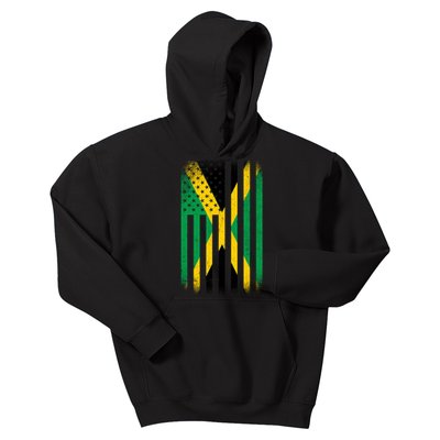 Jamaican Vintage Jamaica Flag Kids Hoodie