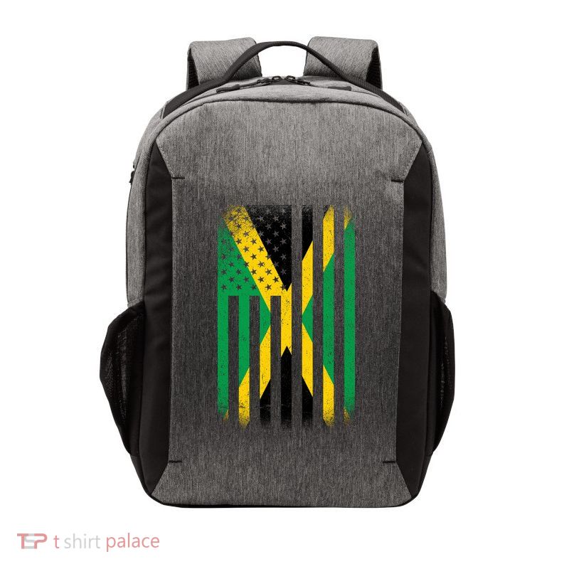 Jamaican Vintage Jamaica Flag Vector Backpack