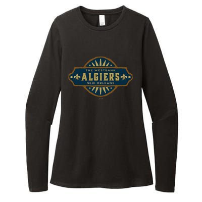 JCombs Algiers New Orleans Louisiana Womens CVC Long Sleeve Shirt