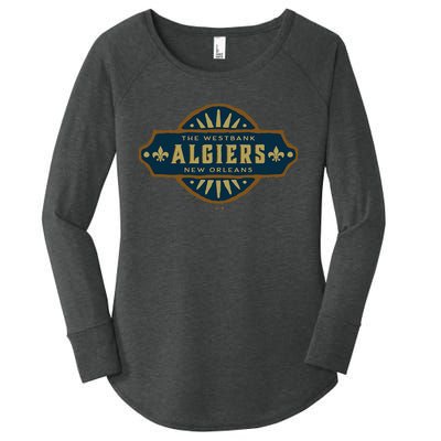 JCombs Algiers New Orleans Louisiana Women's Perfect Tri Tunic Long Sleeve Shirt