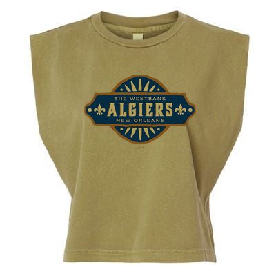 JCombs Algiers New Orleans Louisiana Garment-Dyed Women's Muscle Tee