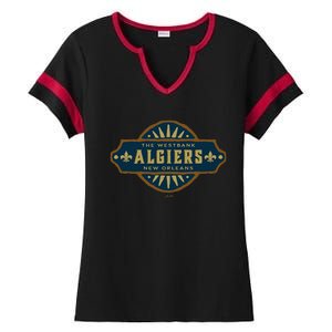 JCombs Algiers New Orleans Louisiana Ladies Halftime Notch Neck Tee