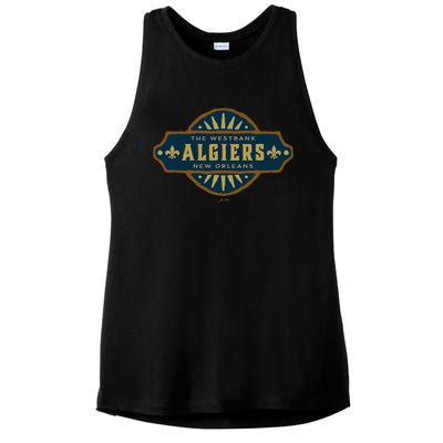 JCombs Algiers New Orleans Louisiana Ladies PosiCharge Tri-Blend Wicking Tank