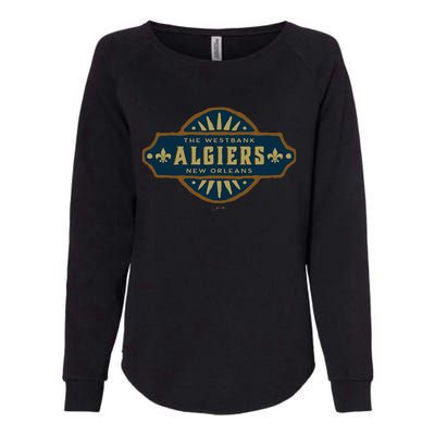 JCombs Algiers New Orleans Louisiana Womens California Wash Sweatshirt