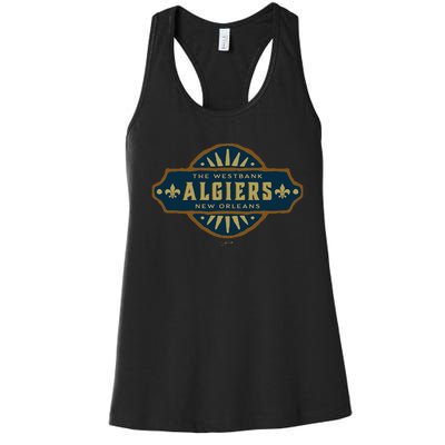 JCombs Algiers New Orleans Louisiana Women's Racerback Tank