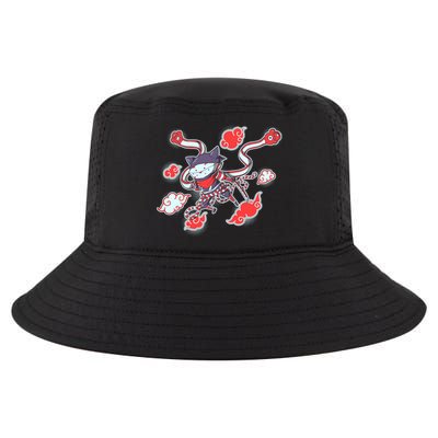 Japanese Anime Ninja Shinobi Cat Cool Comfort Performance Bucket Hat