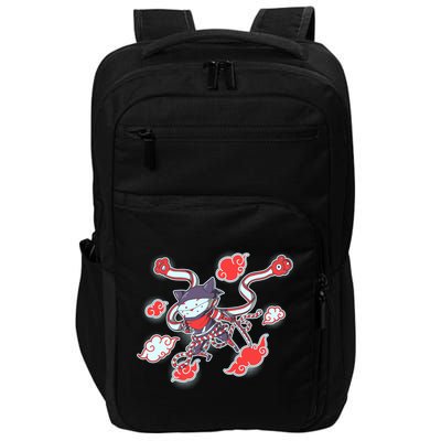 Japanese Anime Ninja Shinobi Cat Impact Tech Backpack