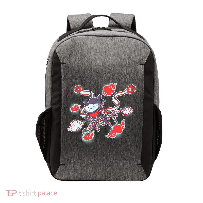 Japanese Anime Ninja Shinobi Cat Vector Backpack