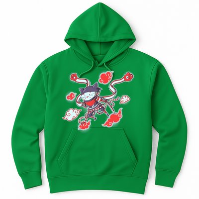 Japanese Anime Ninja Shinobi Cat Hoodie