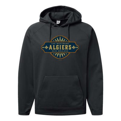 Jcombs Algiers New Orleans Louisiana Performance Fleece Hoodie