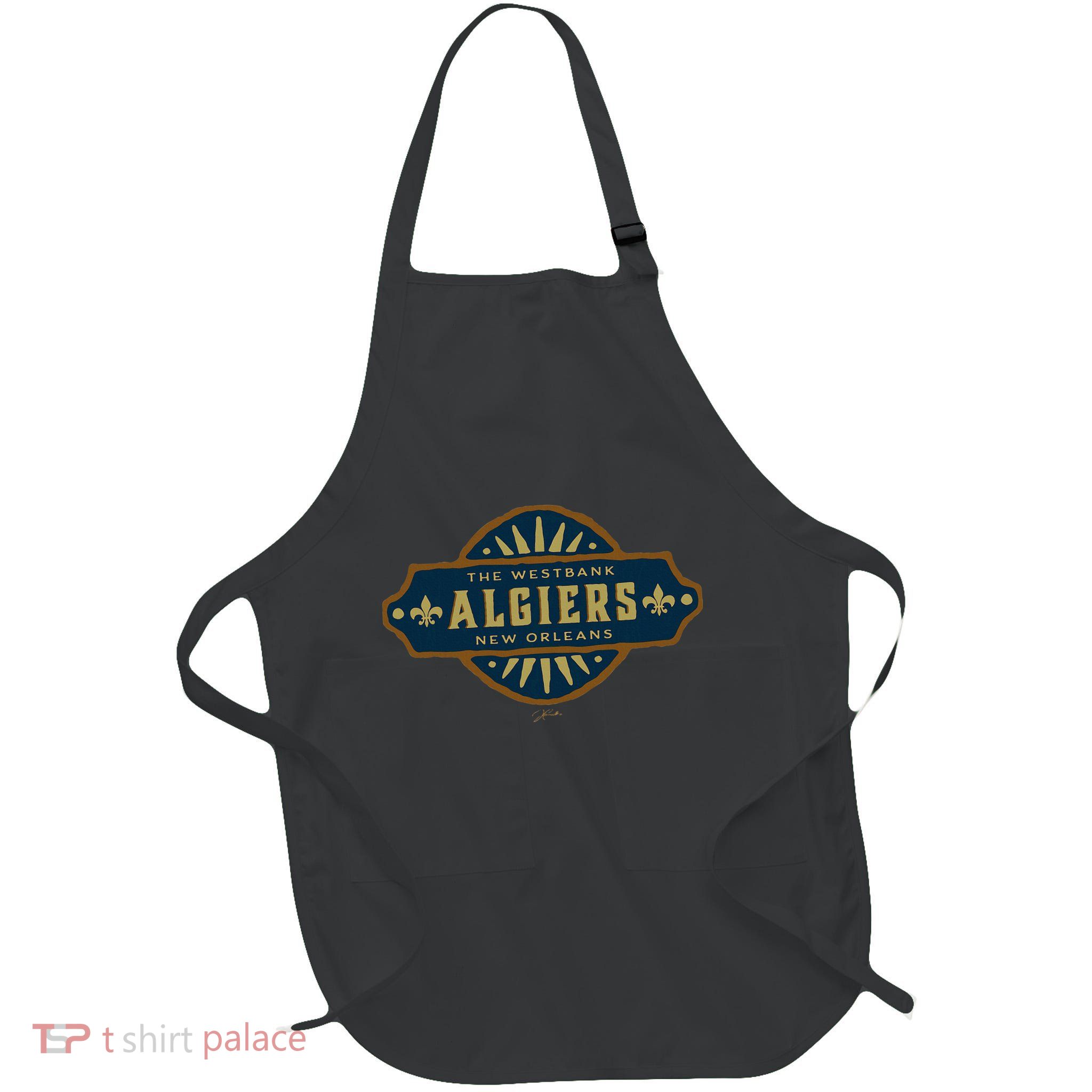 Jcombs Algiers New Orleans Louisiana Full-Length Apron With Pockets