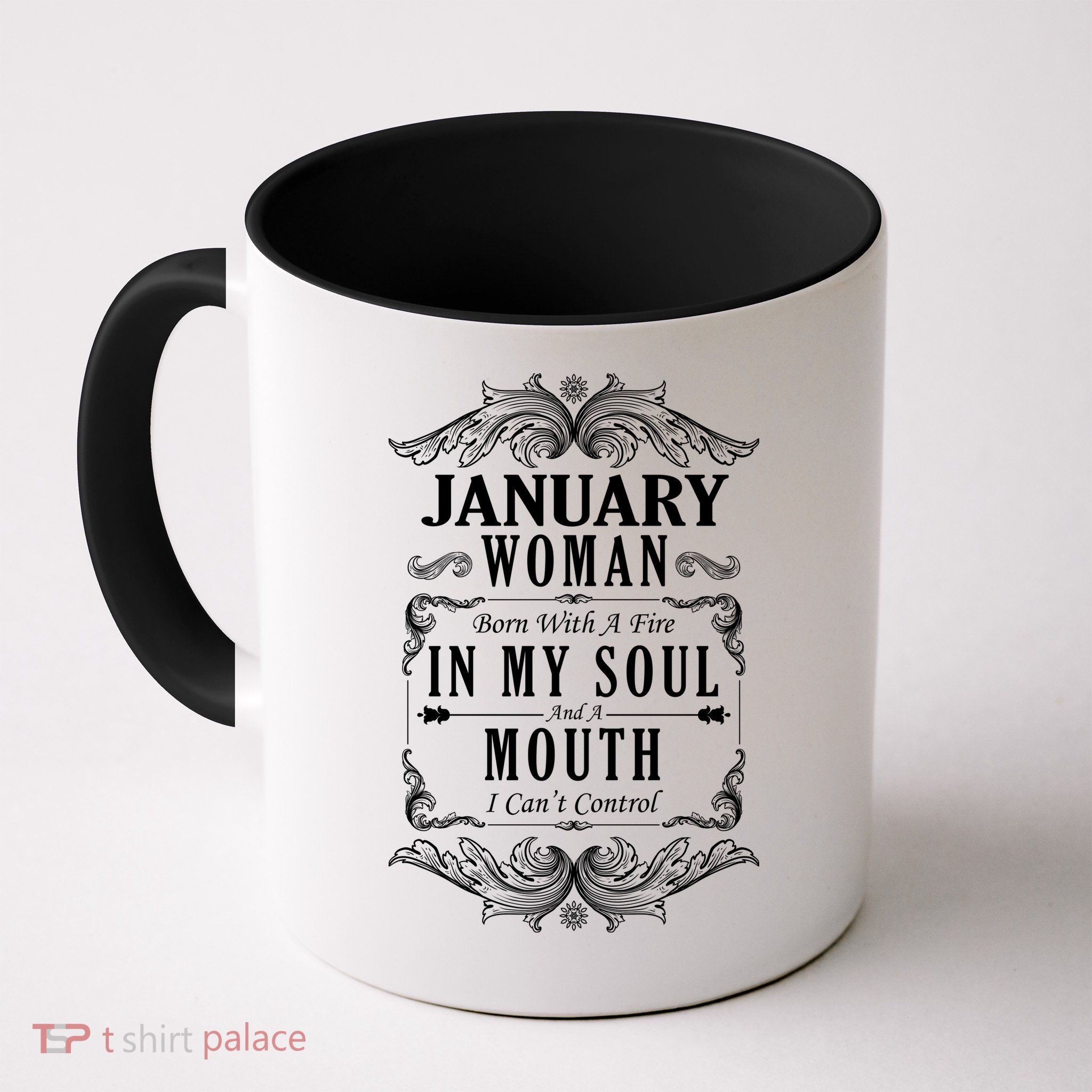 January Woman Funny Birthday Mug