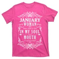 January Woman Funny Birthday T-Shirt