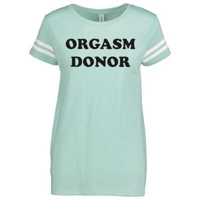 Jensen Ackles Orgasm Donor Ask For Your Free Sample Enza Ladies Jersey Football T-Shirt