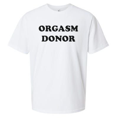 Jensen Ackles Orgasm Donor Ask For Your Free Sample Sueded Cloud Jersey T-Shirt