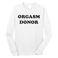 Jensen Ackles Orgasm Donor Ask For Your Free Sample Long Sleeve Shirt