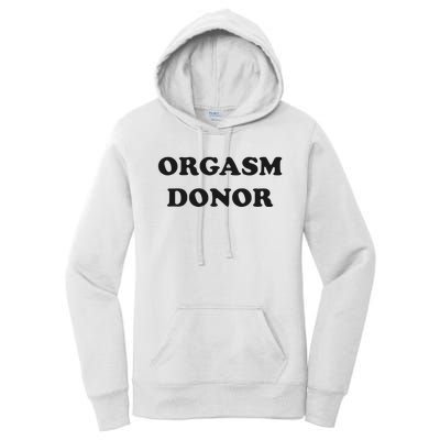 Jensen Ackles Orgasm Donor Ask For Your Free Sample Women's Pullover Hoodie