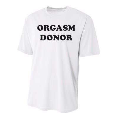 Jensen Ackles Orgasm Donor Ask For Your Free Sample Performance Sprint T-Shirt