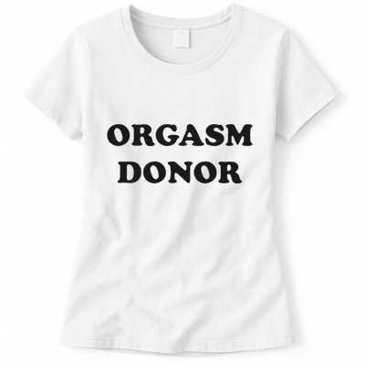 Jensen Ackles Orgasm Donor Ask For Your Free Sample Womens T-Shirt