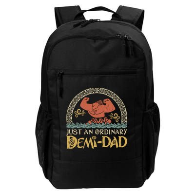 Just An Ordinary Demi Dad Funny Daddy Father Family Backpack