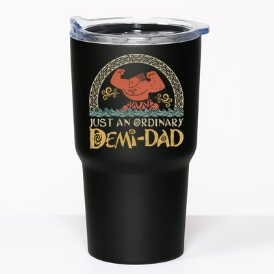 Just An Ordinary Demi Dad Funny Daddy Father Family Tumbler