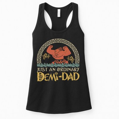Just An Ordinary Demi Dad Funny Daddy Father Family Womens Tank Top