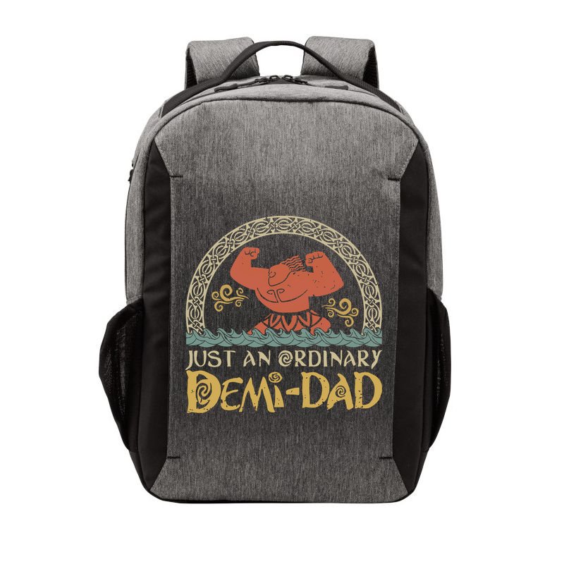 Just An Ordinary Demi Dad Funny Daddy Father Family Vector Backpack