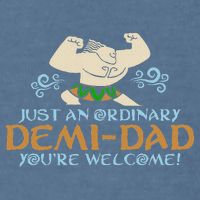 Just An Ordinary Demi Dad You're Welcome! 3 Funny Garment-Dyed Sweatshirt