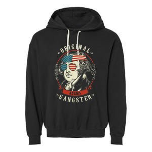 John Adams Original Gangster 4th of July Garment-Dyed Fleece Hoodie