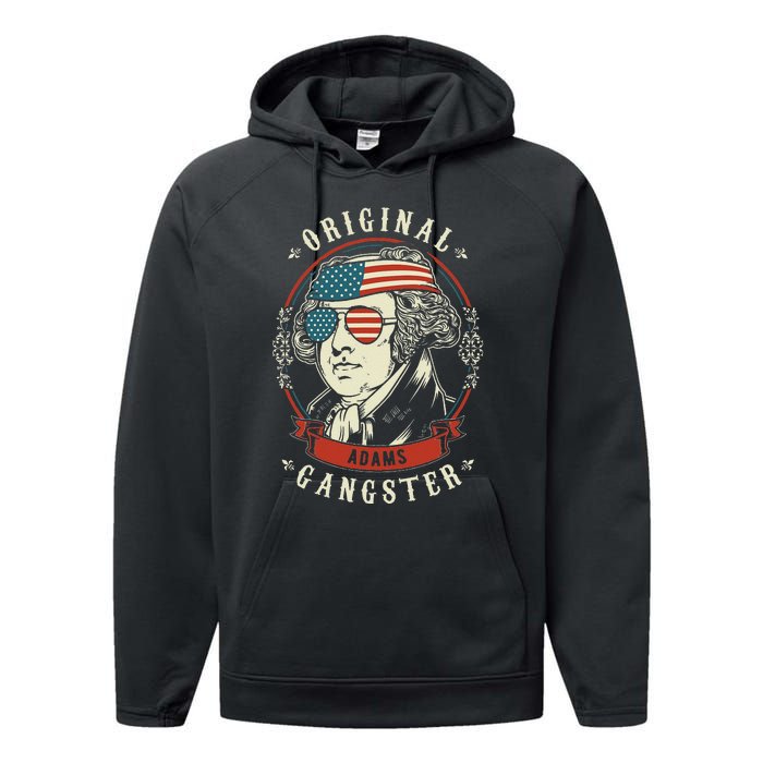 John Adams Original Gangster 4th of July Performance Fleece Hoodie