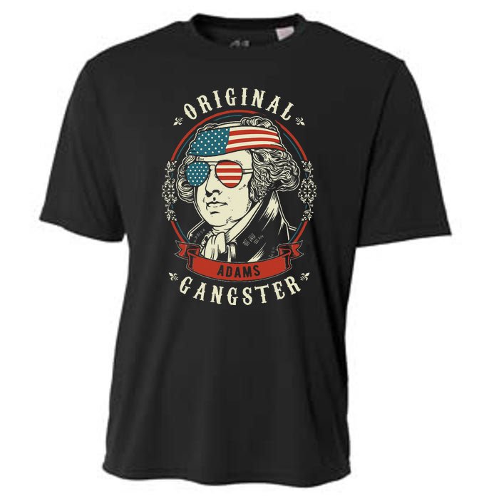 John Adams Original Gangster 4th of July Cooling Performance Crew T-Shirt