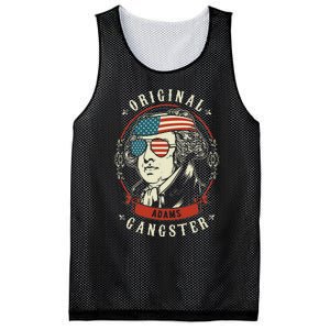 John Adams Original Gangster 4th of July Mesh Reversible Basketball Jersey Tank