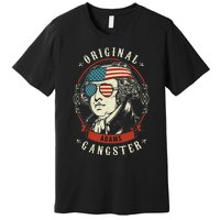 John Adams Original Gangster 4th of July Premium T-Shirt