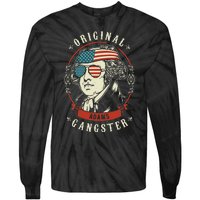 John Adams Original Gangster 4th of July Tie-Dye Long Sleeve Shirt