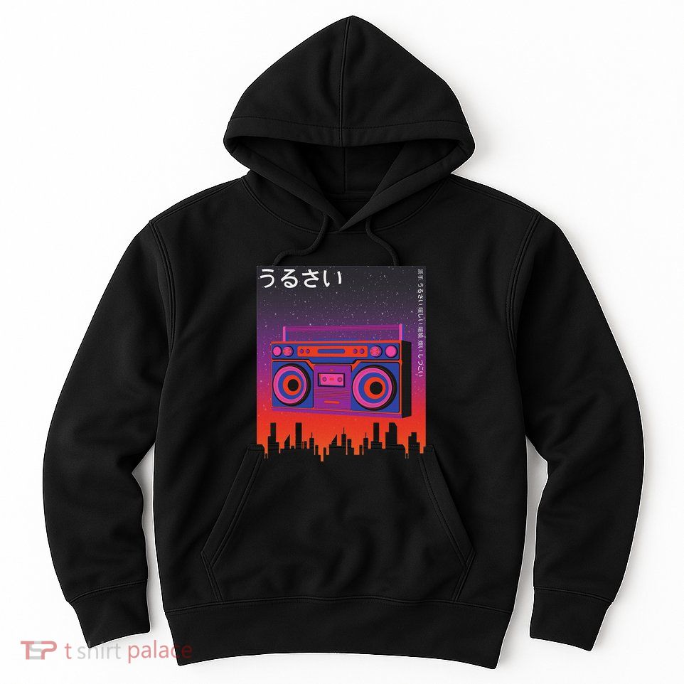 Japanese Aesthetic Otaku Vaporwave 90s Hoodie