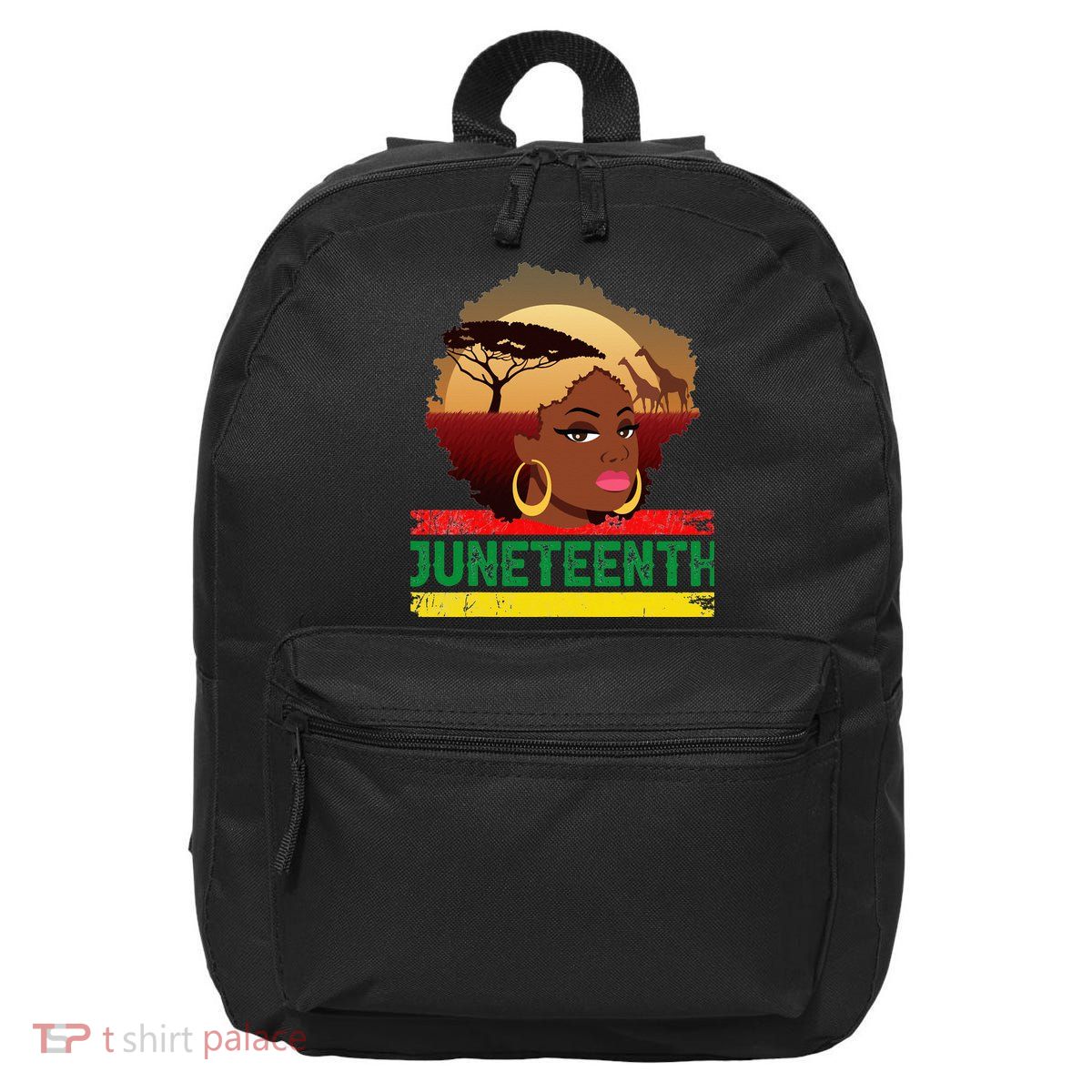 Juneteenth  African Pride 16 in Basic Backpack