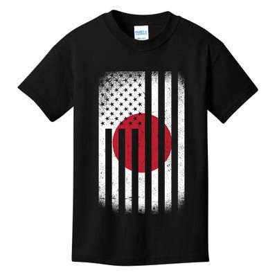Vintage Japan Flag Kids T-Shirt