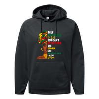 Juneteenth African Pride For Women Im The Storm Gift African Pride Performance Fleece Hoodie