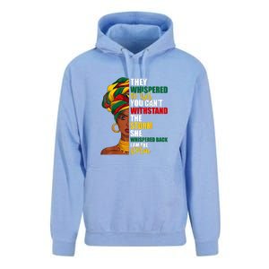 Juneteenth African Pride For Women Im The Storm Gift African Pride Unisex Surf Hoodie