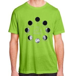 Just A Phase Moon Lunar Space Gift Adult ChromaSoft Performance T-Shirt